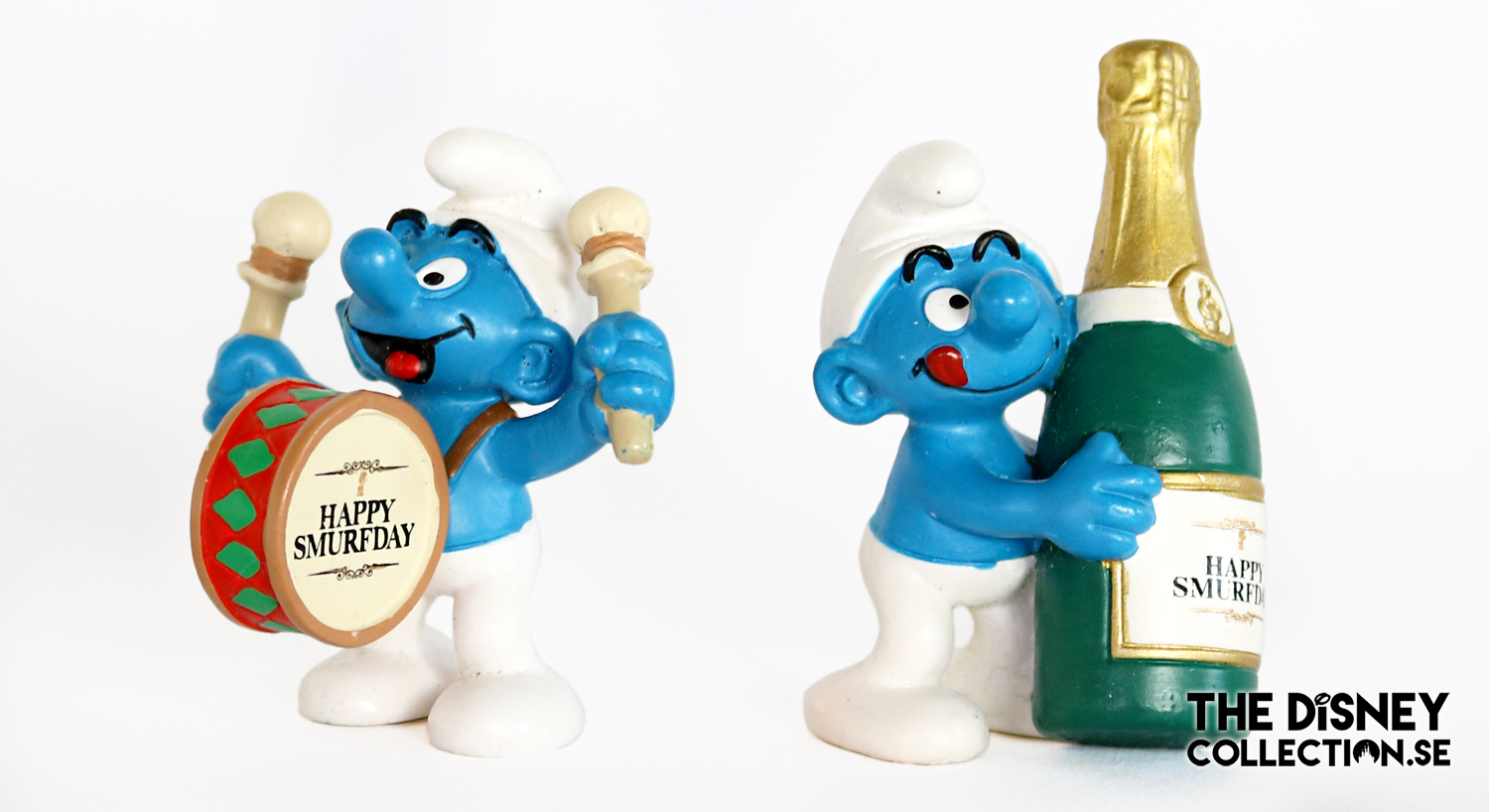 20707 Drummer Smurf 20708 Bottle Smurf